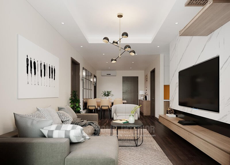Thiết kế nội thất chung cư nhỏ phong cách hiện đại, đơn giản Mẫu nội thất chung cư hiện đại đẹp